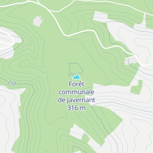 Map of Forêt communale de Javernant