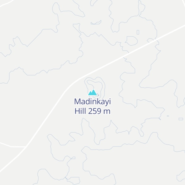 Map of Madinkayi Hill