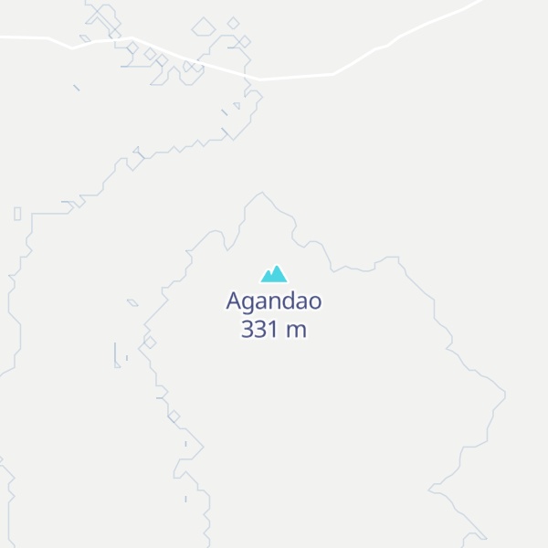 Map of Agandao