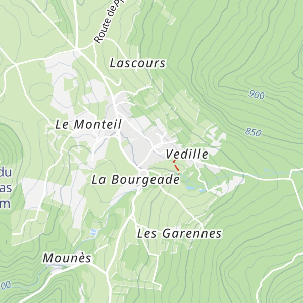 Map of Gîte d'étape
