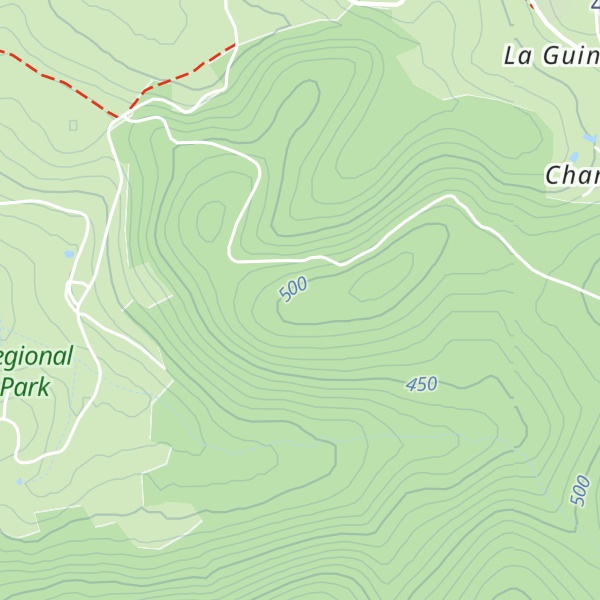 Map of Roche des Fées