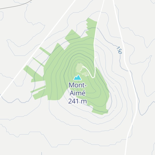 Map of Mont-Aimé