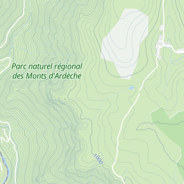 Map of Le Ron Gros