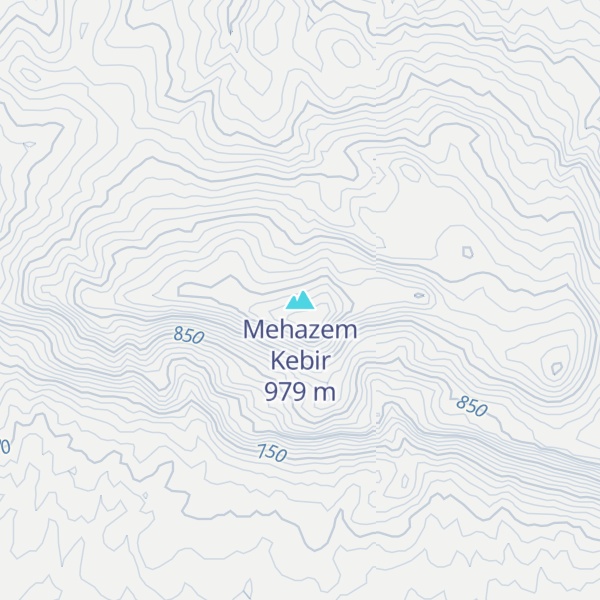 Map of Mehazem Kebir