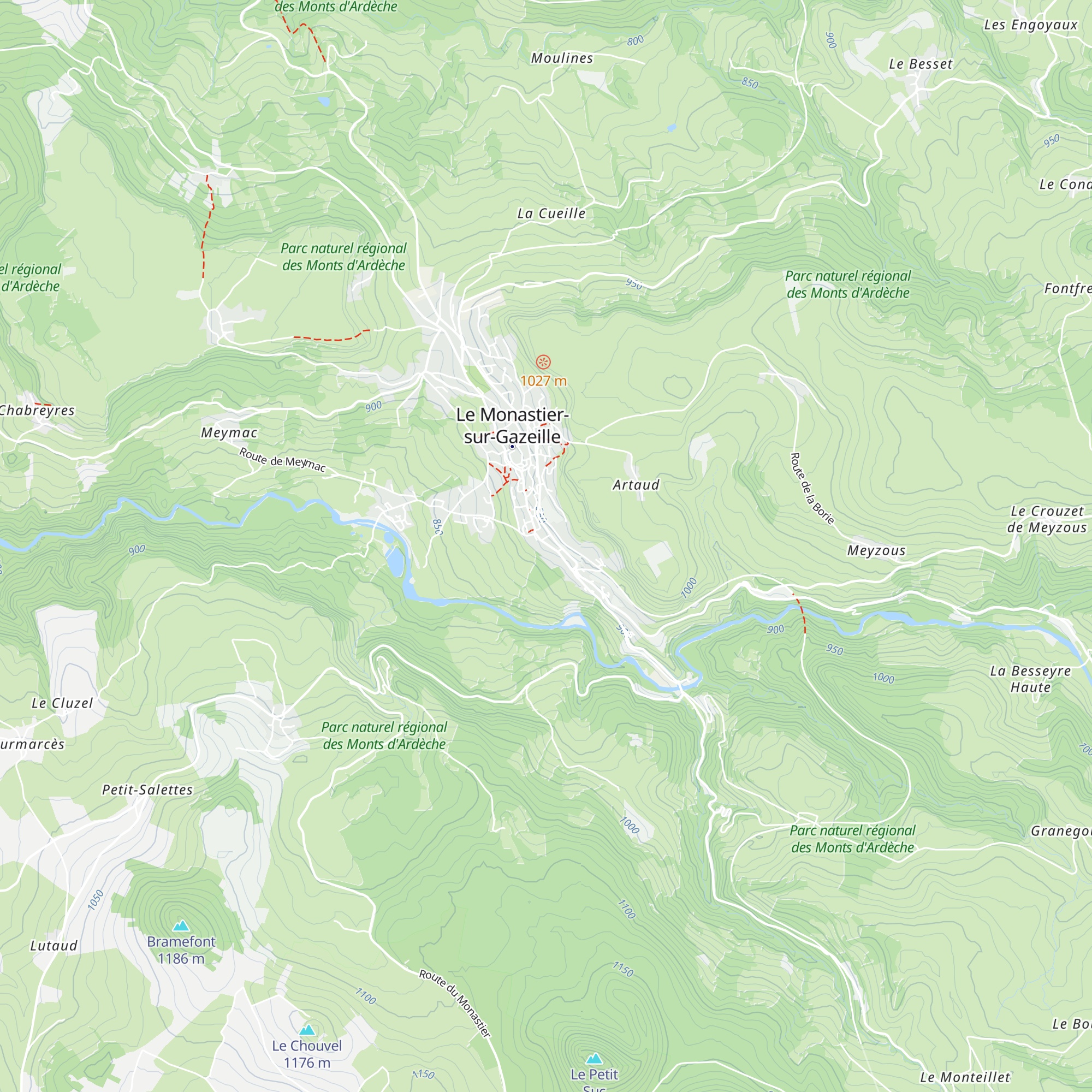Gîte d'étape Communal map