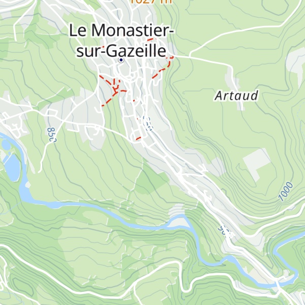 Map of Gîte d'étape Communal
