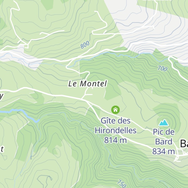 Map of Gîte Bell'Am