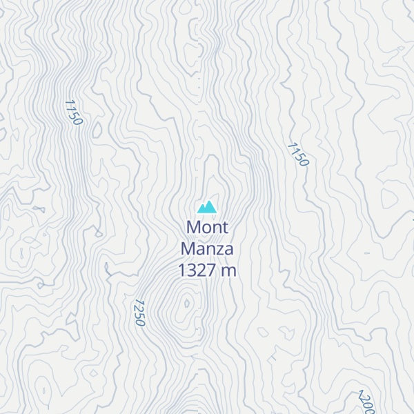 Map of Mont Manza