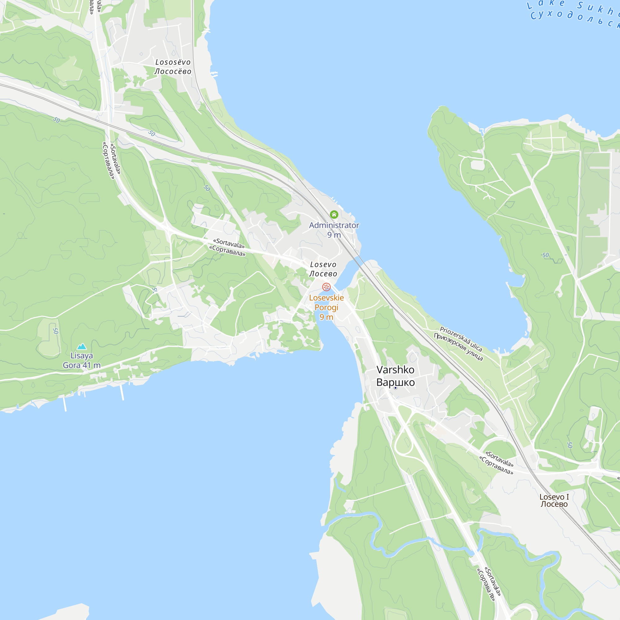 Administrator map