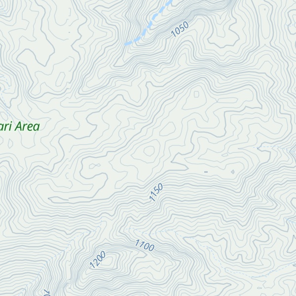 Map of Mashambanzou Hill