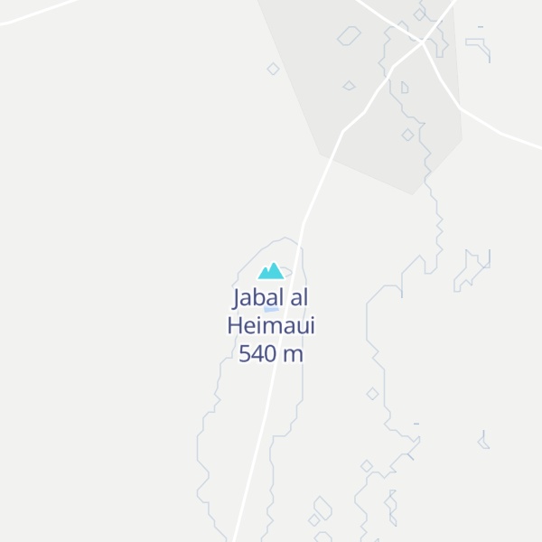 Map of Jabal al Heimaui