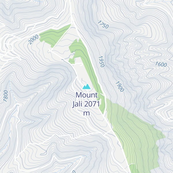 Map of Mount Jali