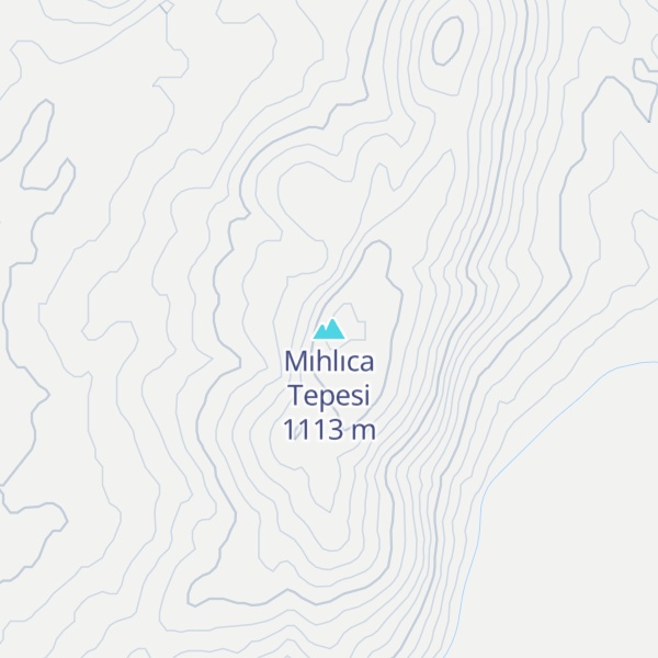 Map of Mıhlıca Tepesi