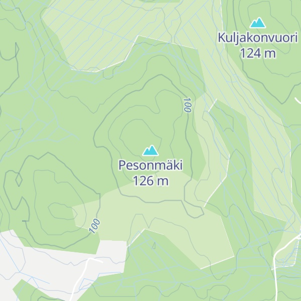 Map of Pesonmäki