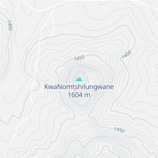 Map of KwaNomtshilungwane