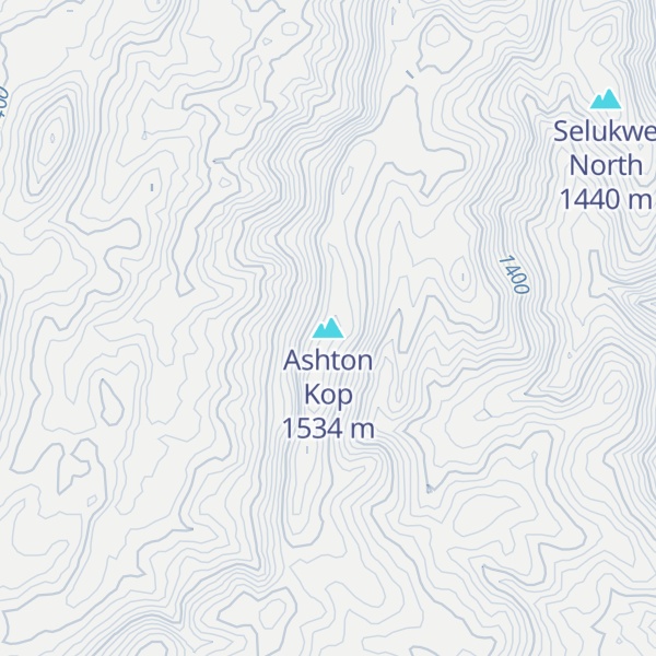 Map of Ashton Kop
