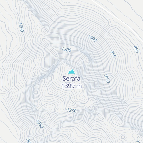 Map of Serafa