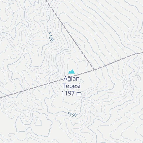 Map of Ağlan Tepesi