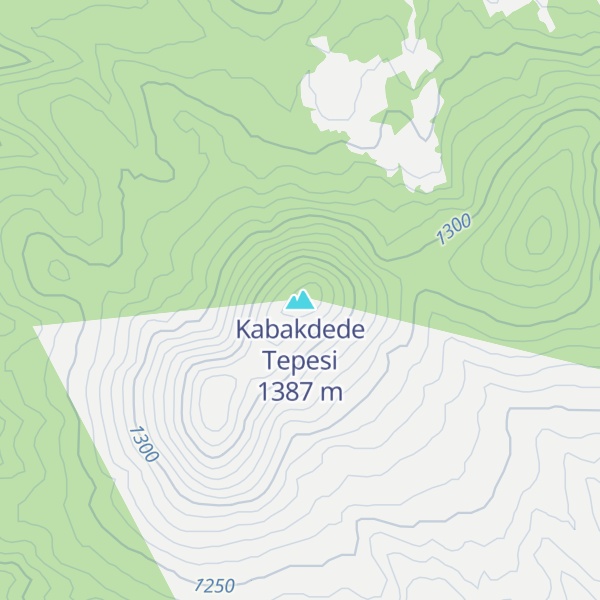 Map of Kabakdede Tepesi