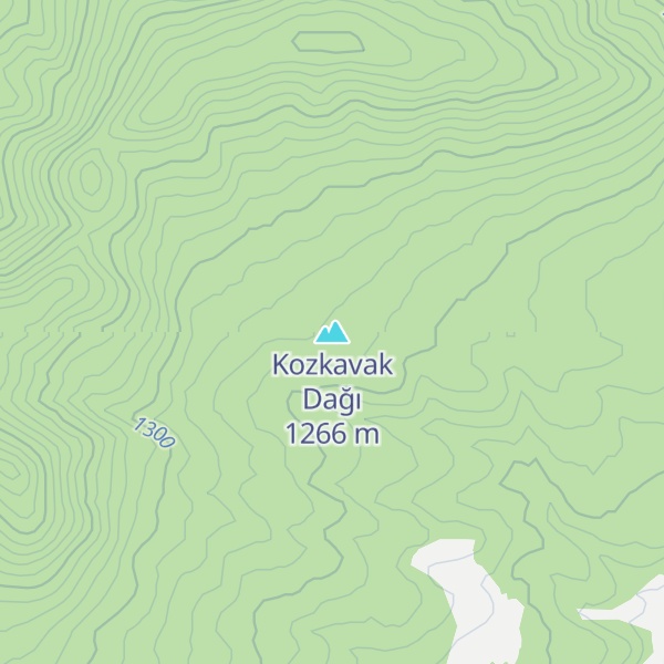 Map of Kozkavak Dağı
