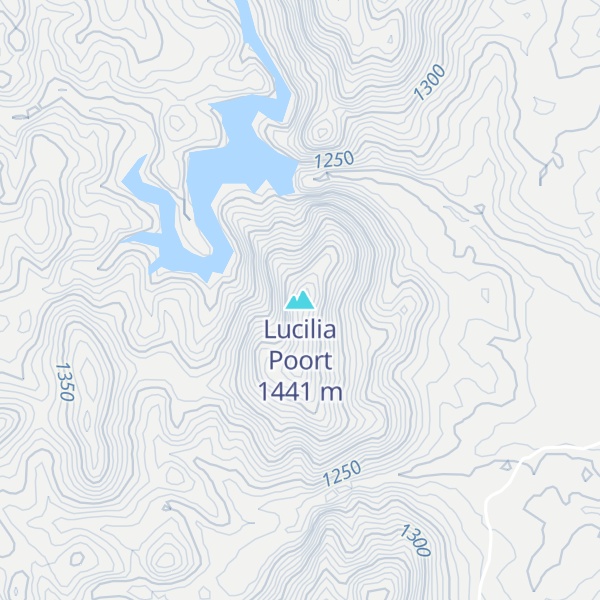 Map of Lucilia Poort