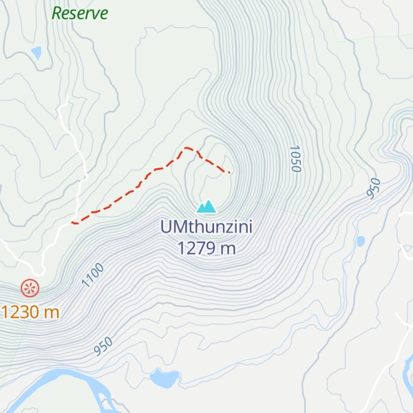 Map of UMthunzini
