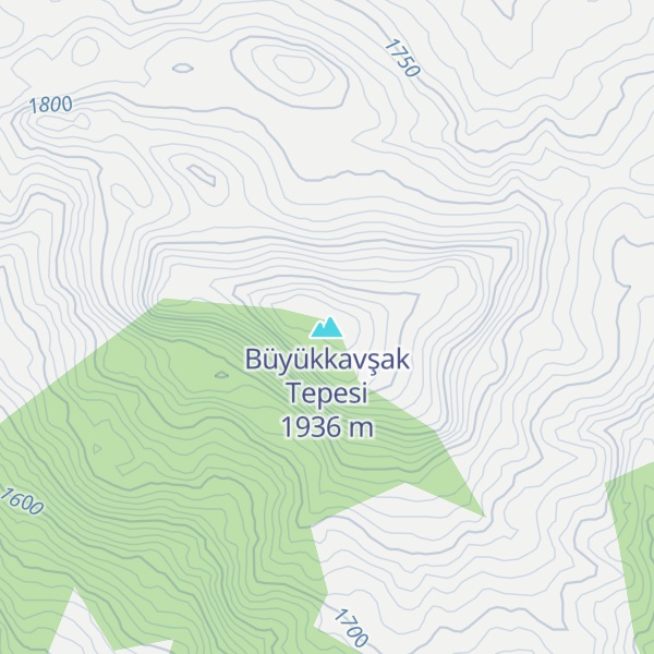 Map of Büyükkavşak Tepesi