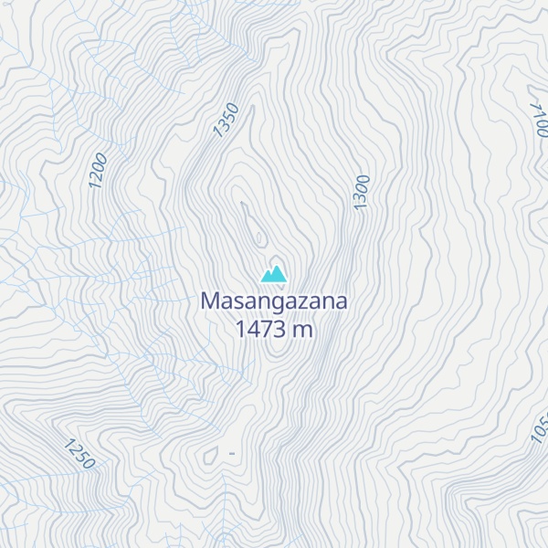 Map of Masangazana