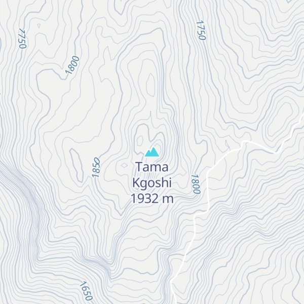 Map of Tama Kgoshi