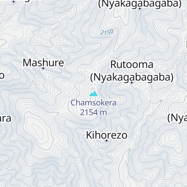 Map of Chamsokera