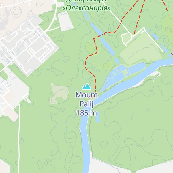 Map of Mount Palij