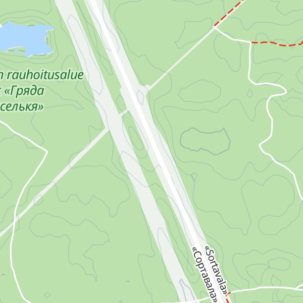 Map of Gromovaya Gorka