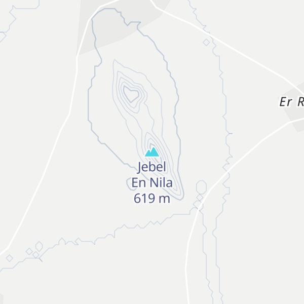 Map of Jebel En Nila