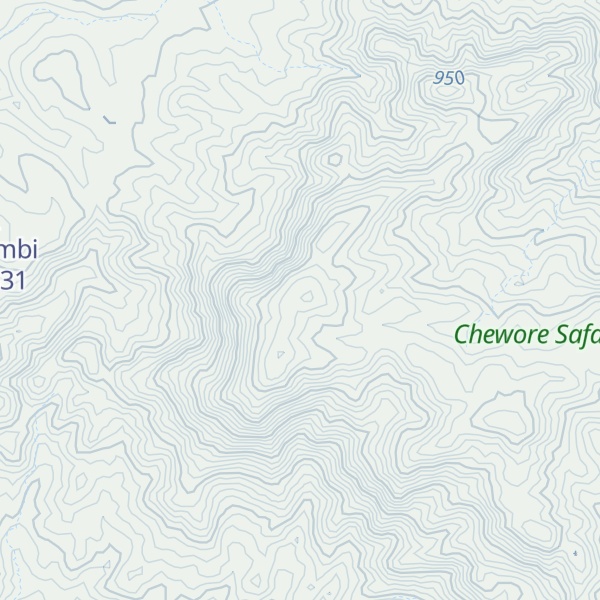 Map of Kanhungwa Hill