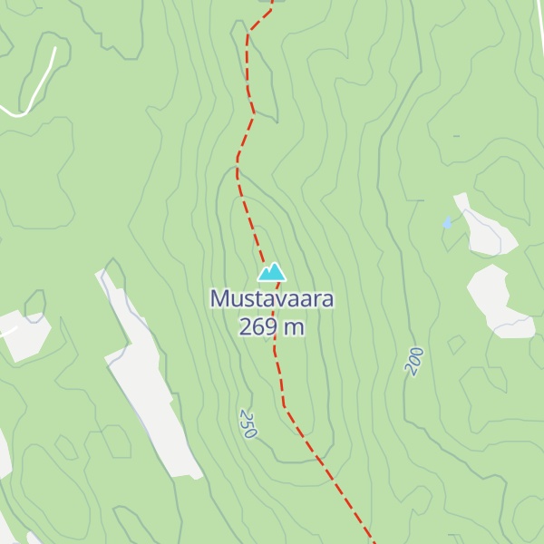 Map of Mustavaara