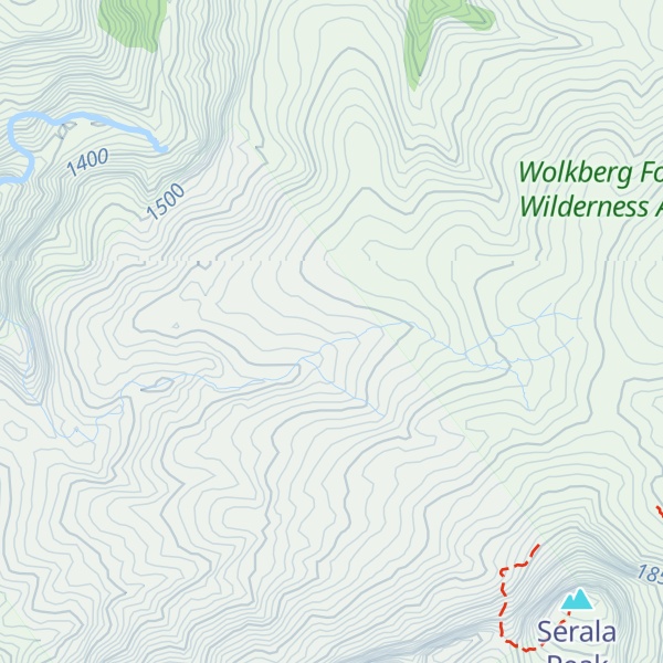 Map of Wolkberg Hut