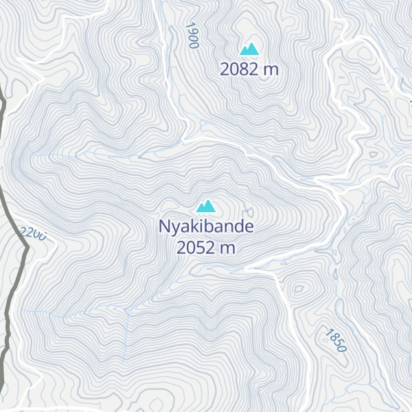 Map of Nyakibande