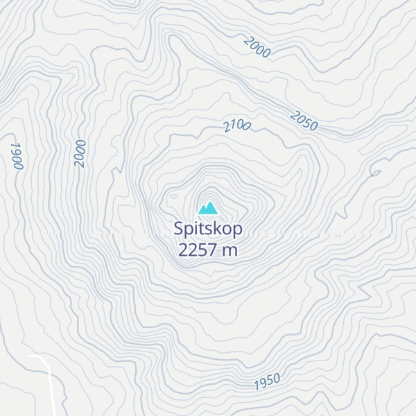Map of Spitskop