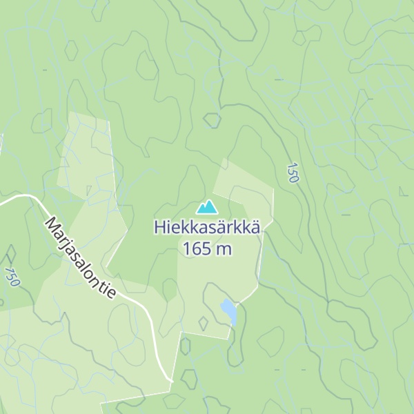 Map of Hiekkasärkkä