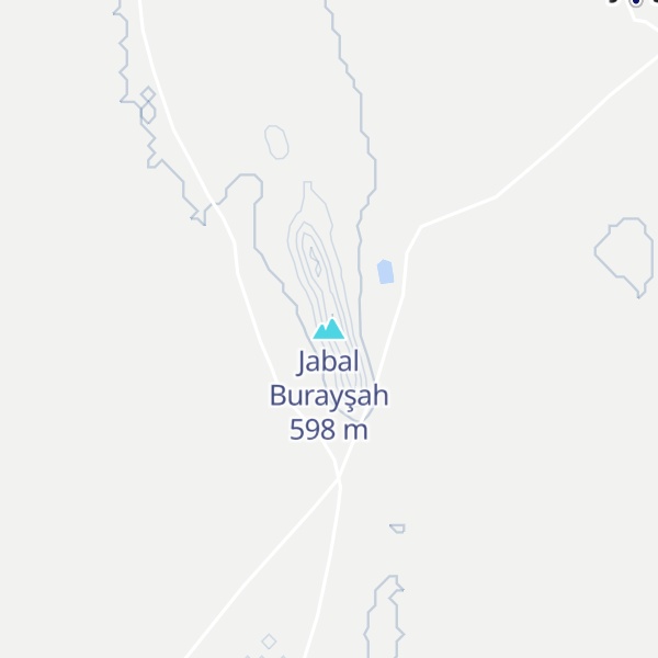 Map of Jabal Burayşah