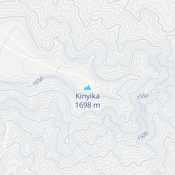 Map of Kinyika