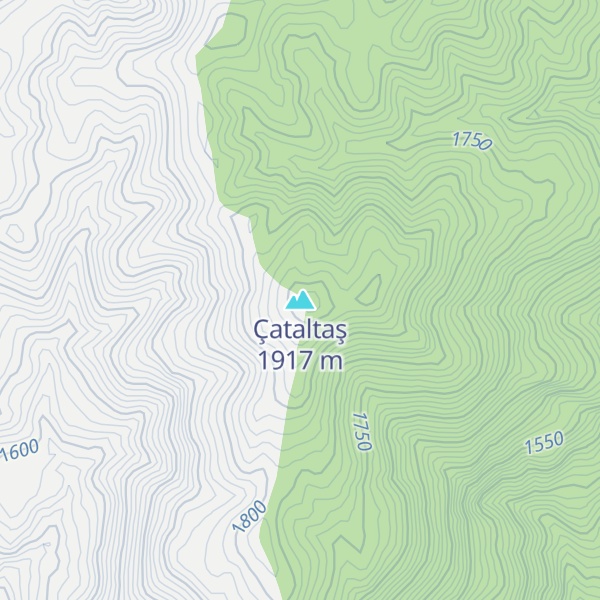 Map of Çataltaş