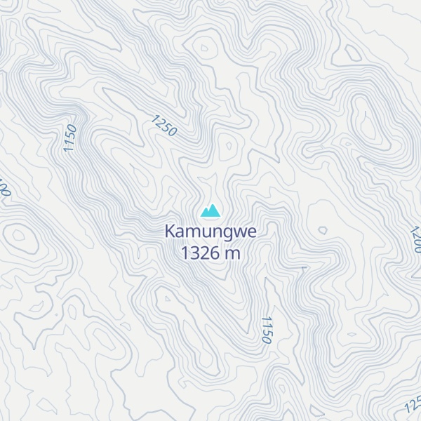 Map of Kamungwe