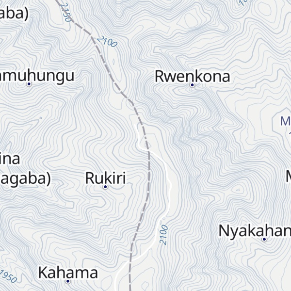 Map of Kamahungwe