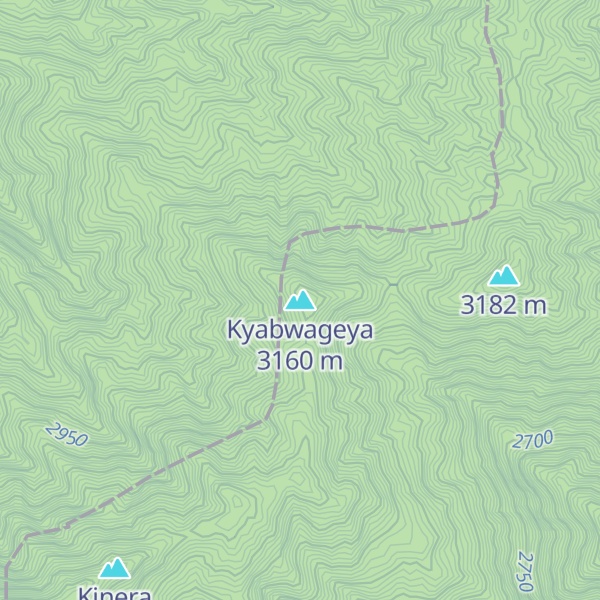Map of Kyabwageya