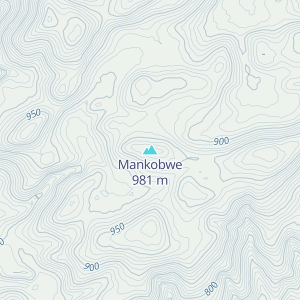 Map of Mankobwe