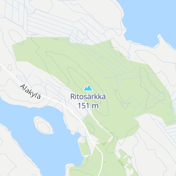 Map of Ritosärkkä
