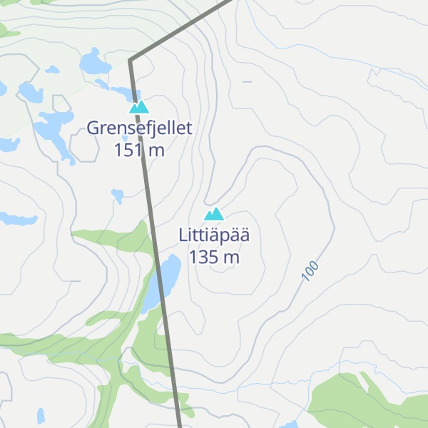 Map of Littiäpää