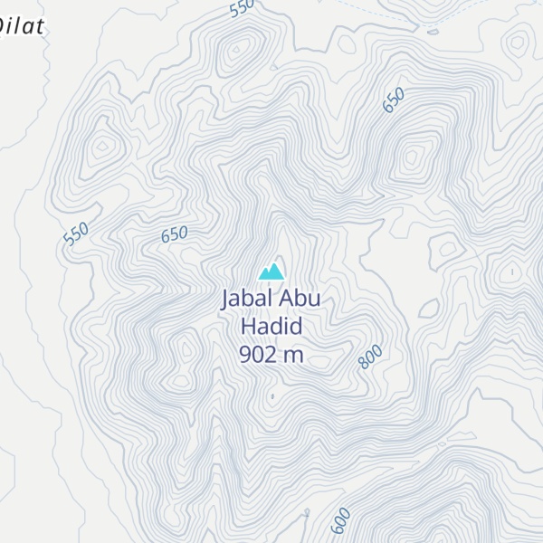 Map of Jabal Abu Hadid