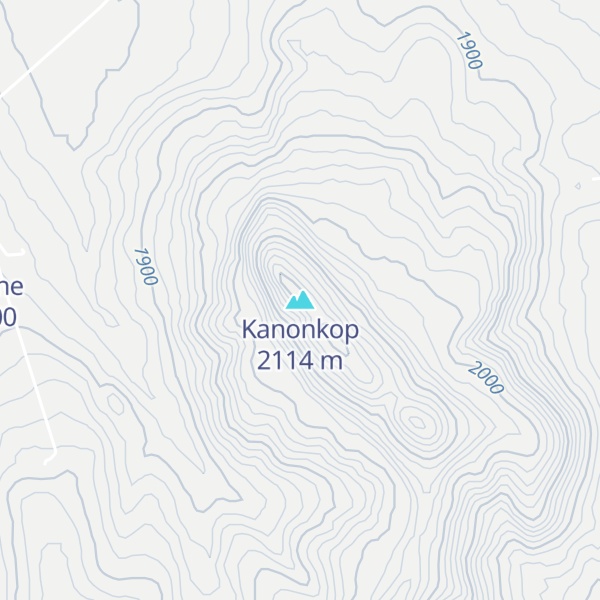 Map of Kanonkop